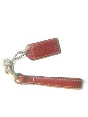 COACH Replacement Purse Wallet STRAP with TAG - red